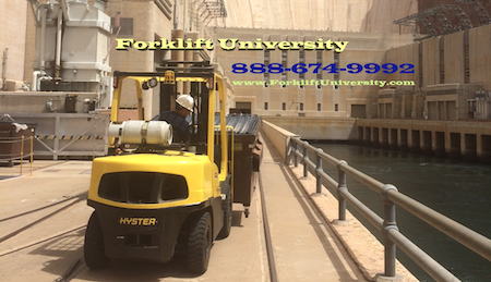 forklift training Hoover Dam